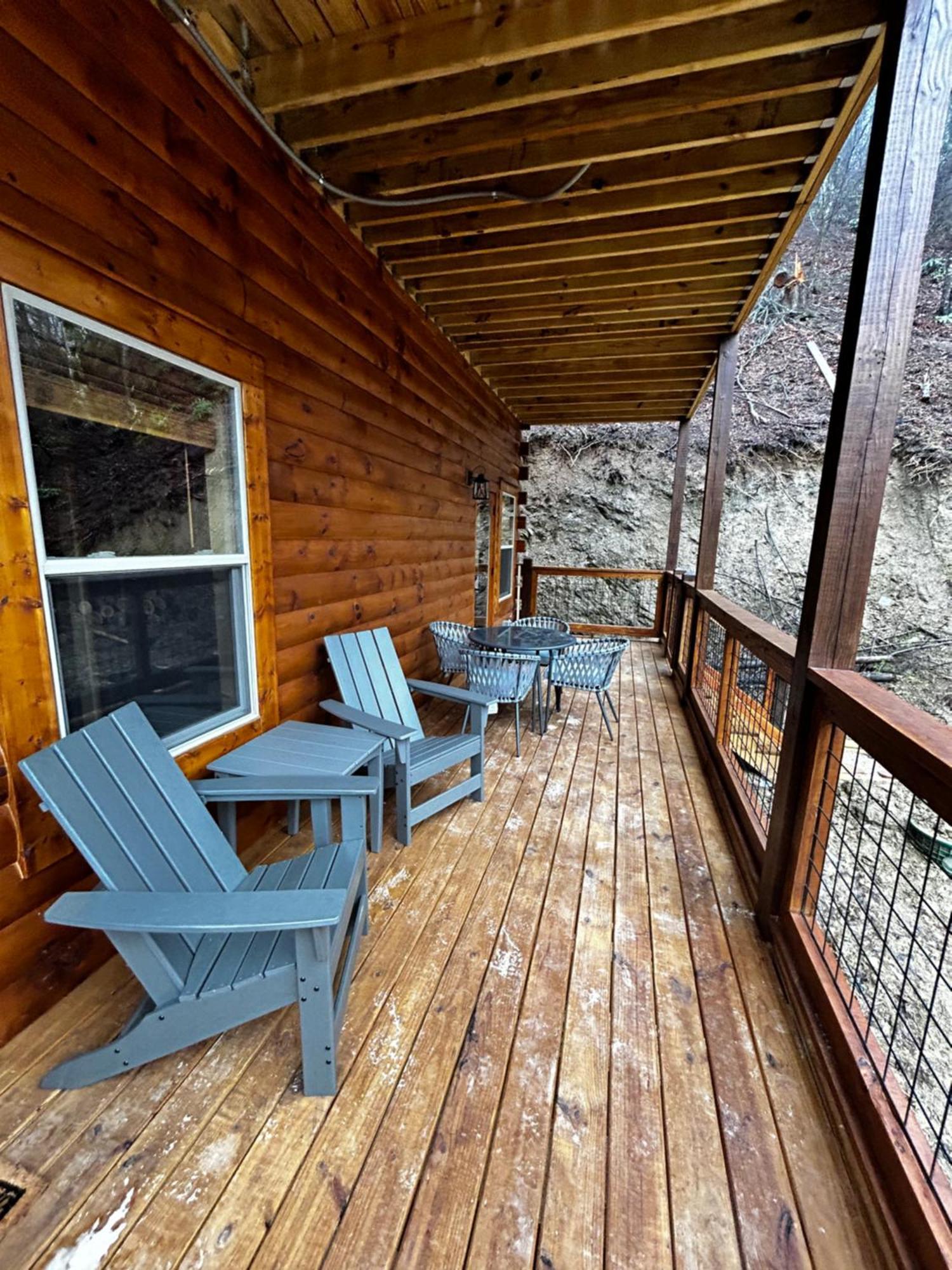 סביירוויל Hawks Nest Mountain Cabin מראה חיצוני תמונה