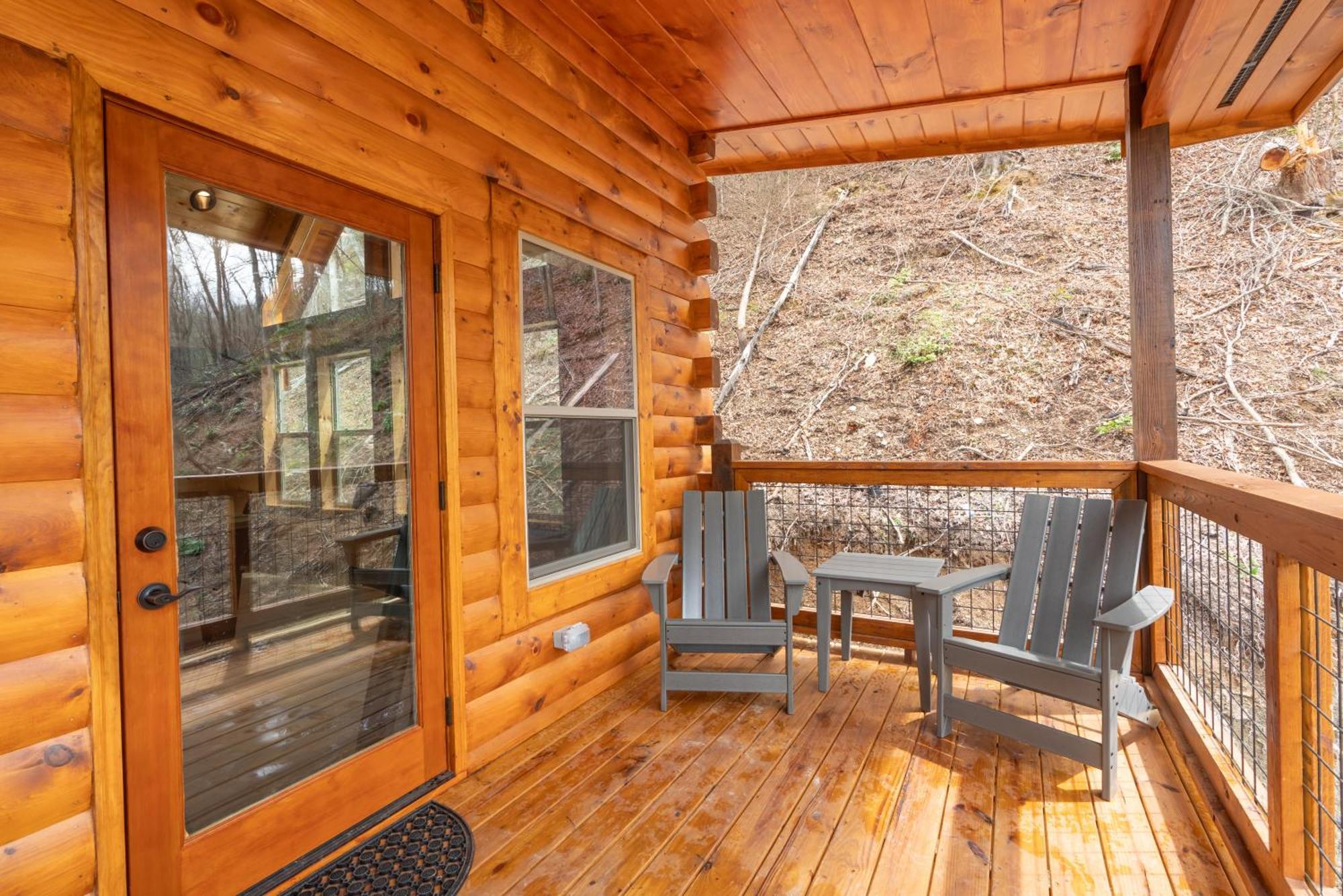 סביירוויל Hawks Nest Mountain Cabin מראה חיצוני תמונה