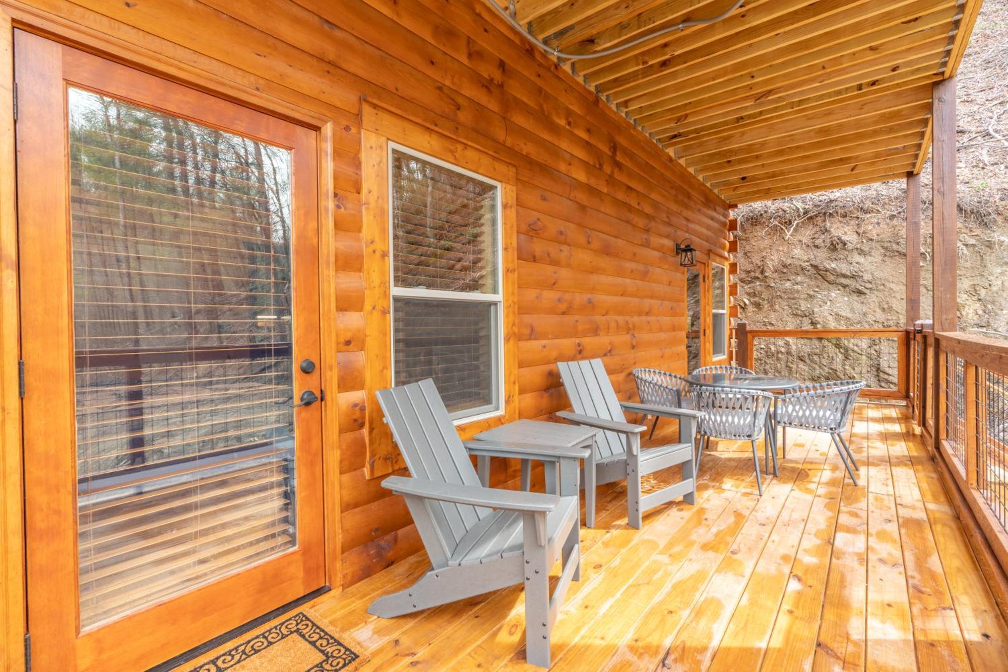 סביירוויל Hawks Nest Mountain Cabin מראה חיצוני תמונה