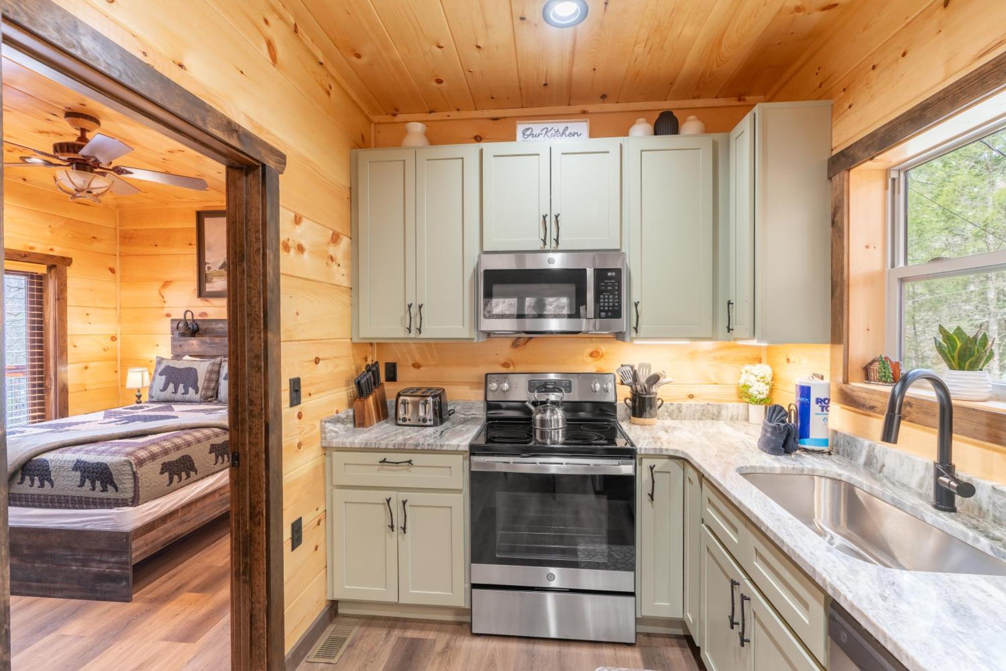 סביירוויל Hawks Nest Mountain Cabin מראה חיצוני תמונה