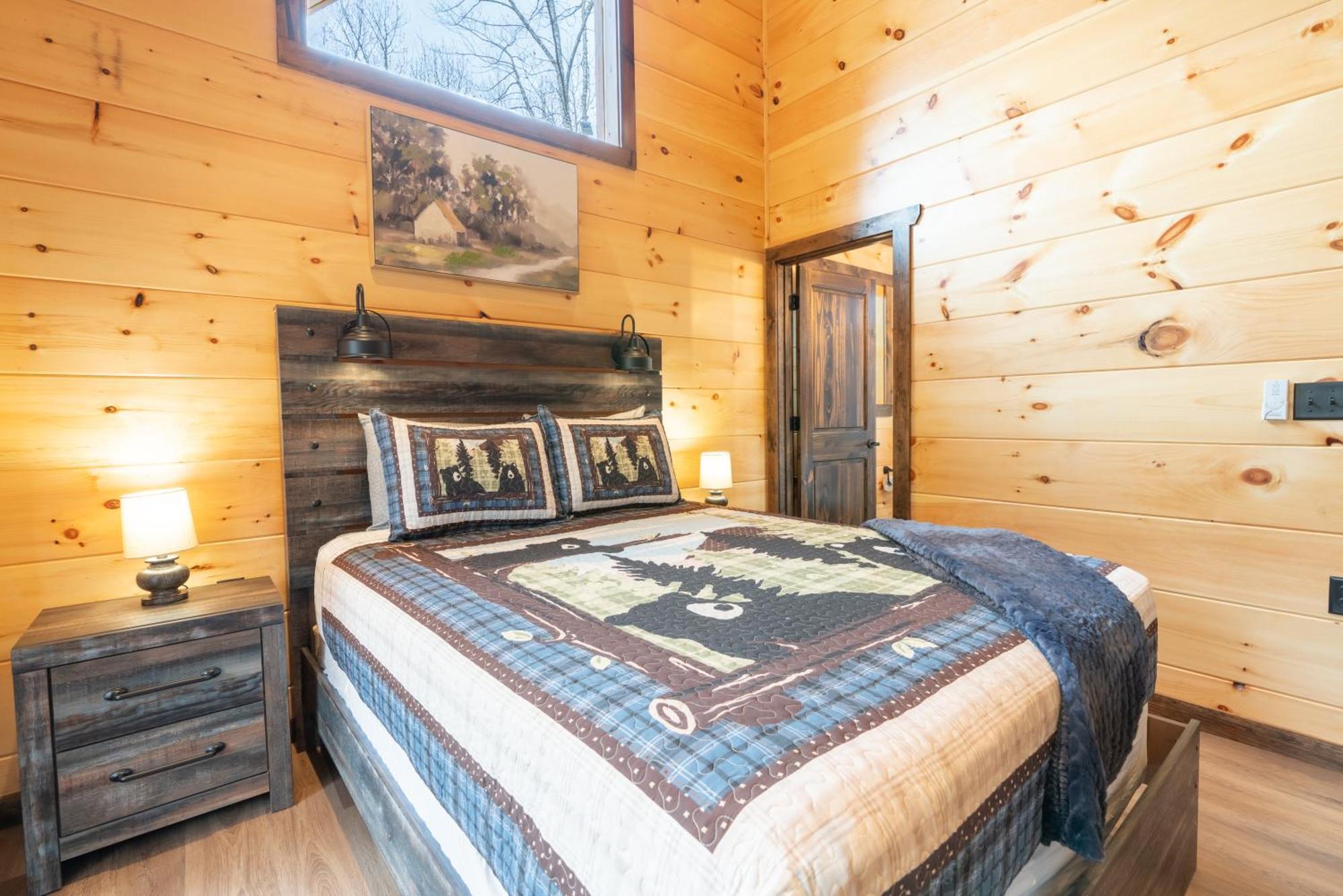 סביירוויל Hawks Nest Mountain Cabin מראה חיצוני תמונה