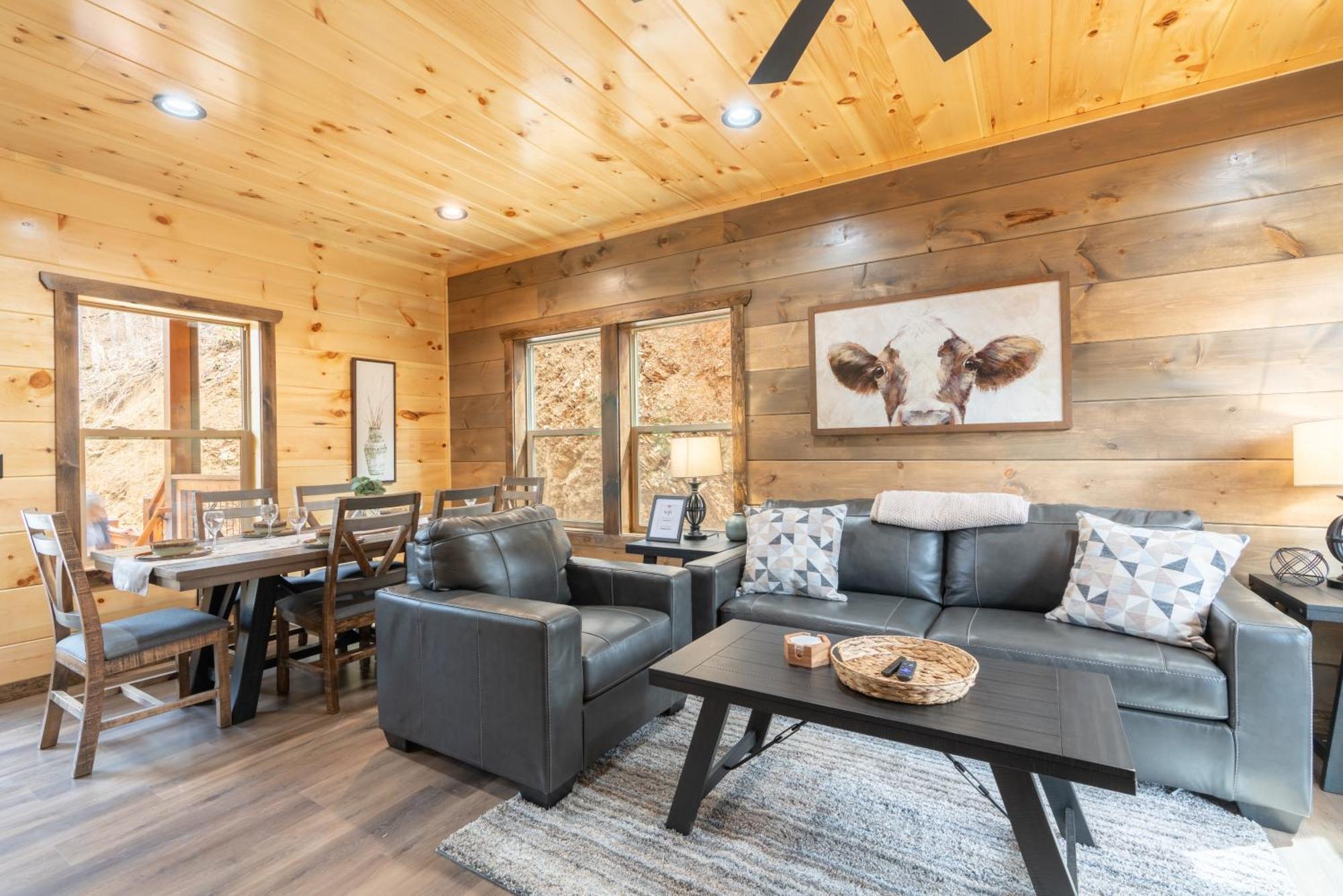 סביירוויל Hawks Nest Mountain Cabin מראה חיצוני תמונה
