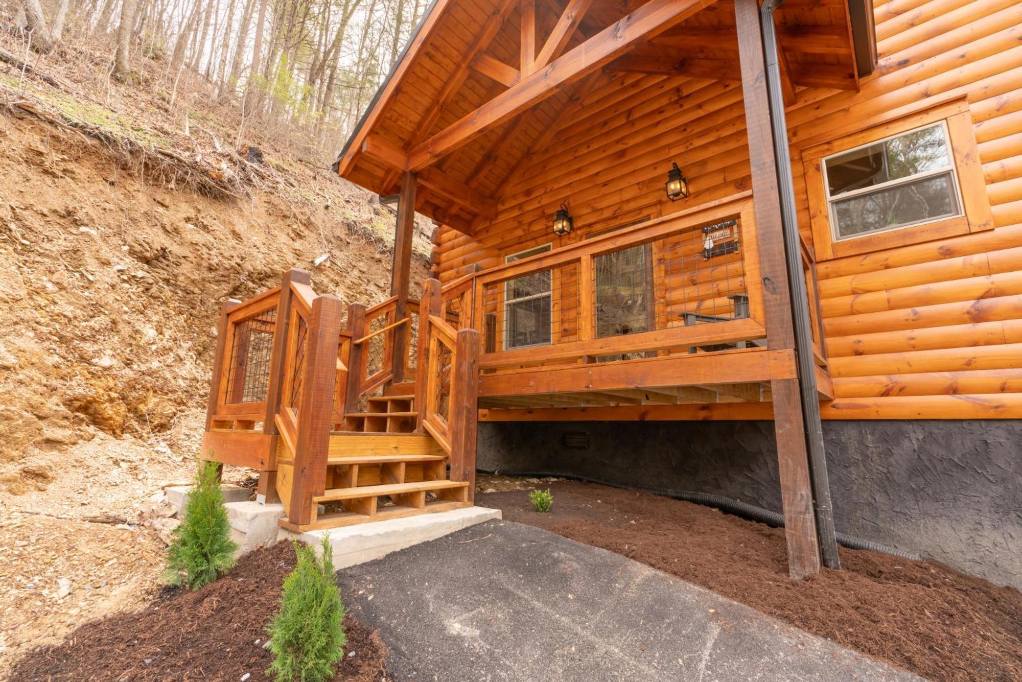 סביירוויל Hawks Nest Mountain Cabin מראה חיצוני תמונה